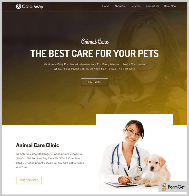 Colorway - Petcare WordPress Theme