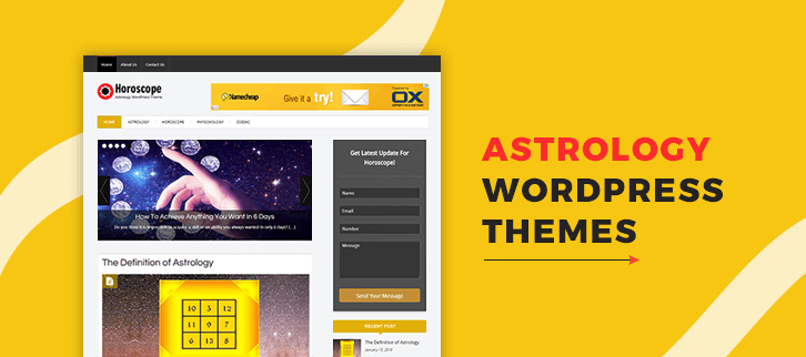 Astrology WordPress Themes