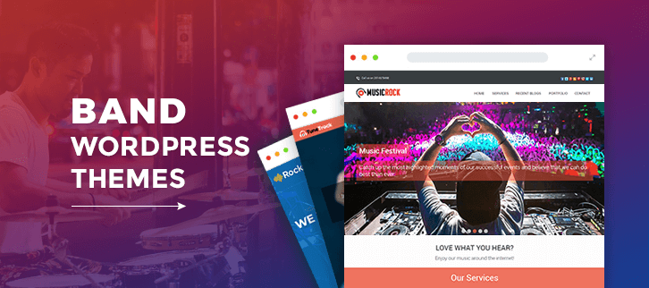 Band WordPress Themes