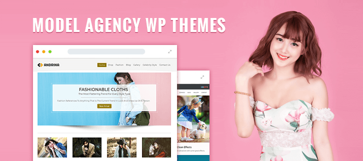 Model Agency WordPress Themes