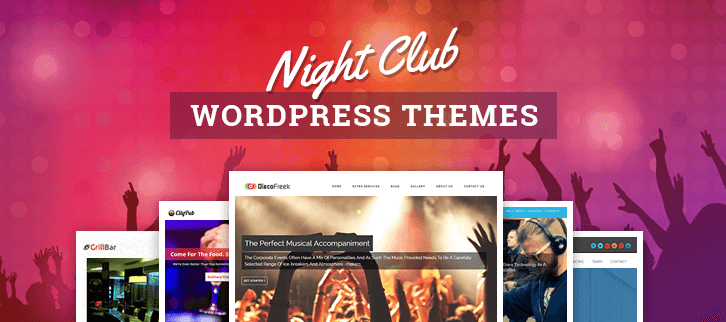 Nightclub WordPress Themes