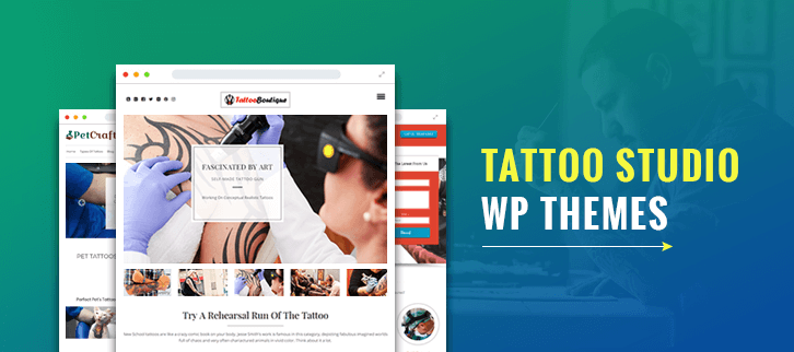Tattoo Studio WordPress Themes