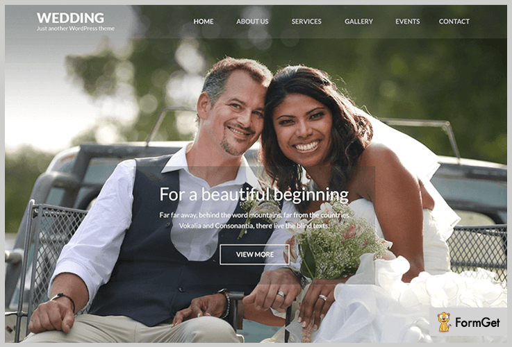 WeddingBand WordPress Theme