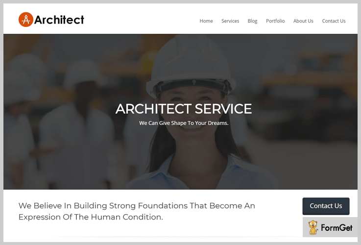 architect Construction WordPress Theme