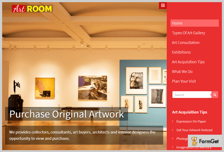 ArtRoom Image WordPress Theme