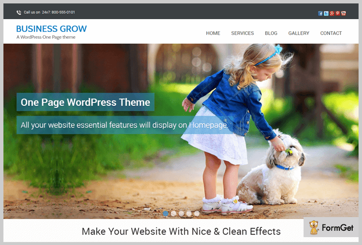  Business Grow WordPress Theme