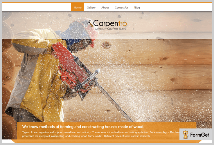 Carpentro: Renovation WordPress Theme