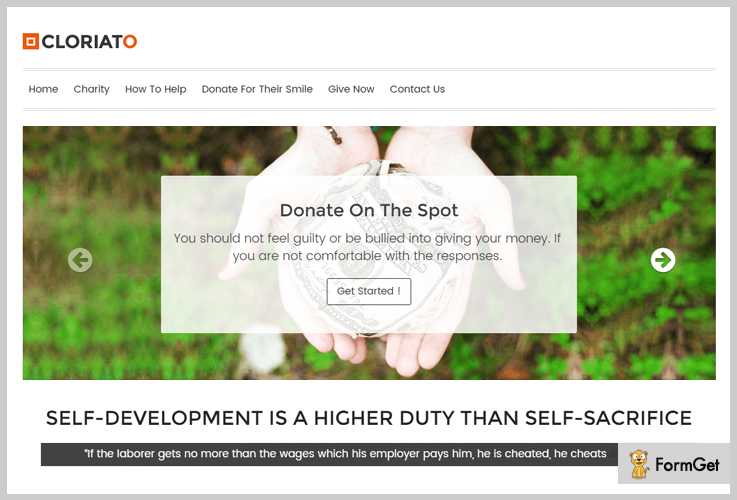 Cloriato NGO WordPress Themes