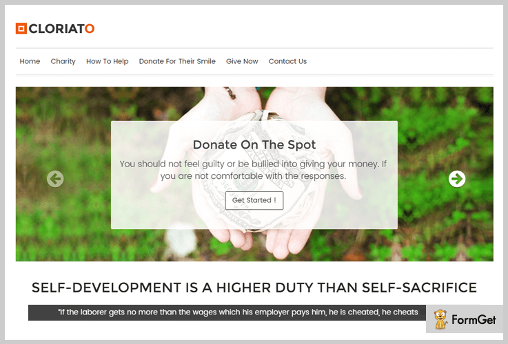 cloriato nonprofit wordpress themes
