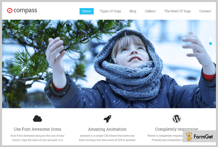 Compass WordPress Theme