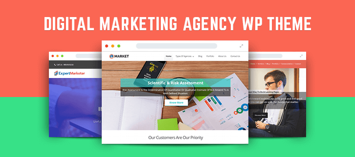 Marketing agency wordpress theme