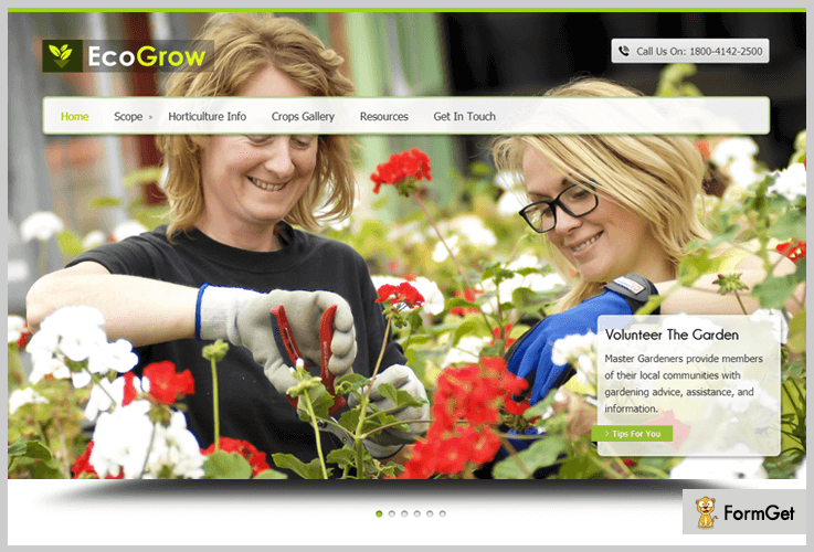 Eco Grow Landscaping WordPress Theme