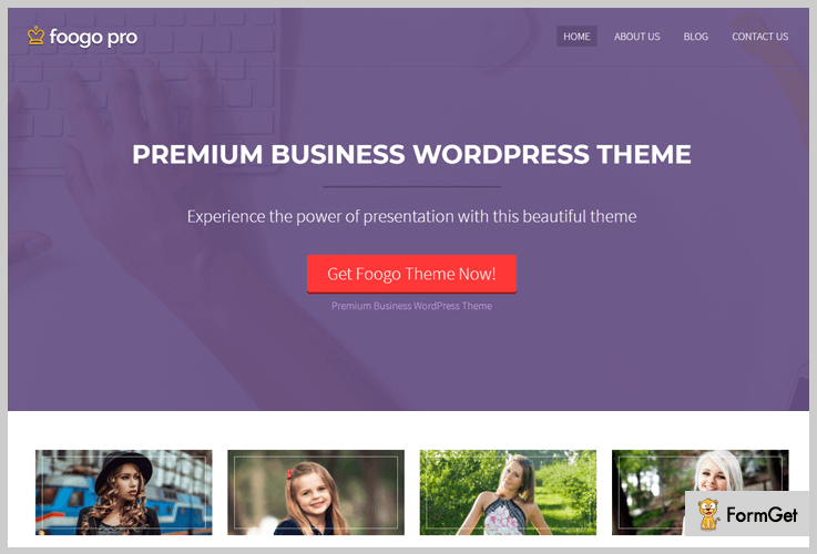 Foogo Simple WordPress Theme