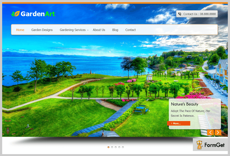 gardenart-Gardening WordPress Themes