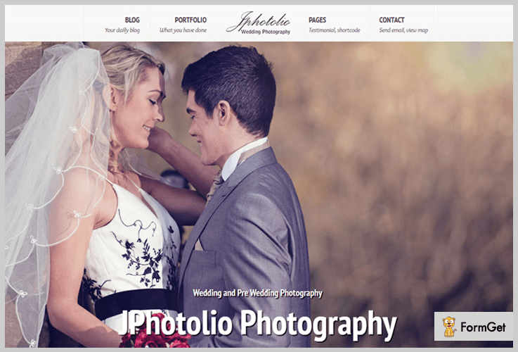 Wedding Photography WordPress Themes