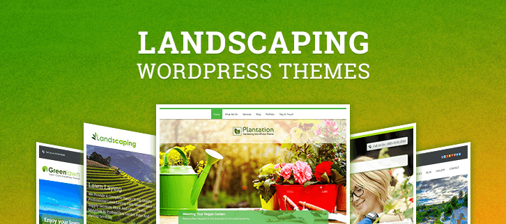 Landscaping WordPress Themes