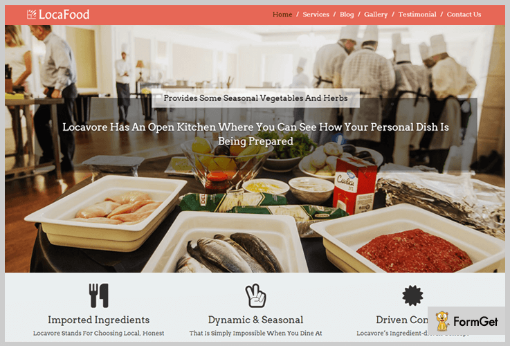 Restaurant WordPress Theme