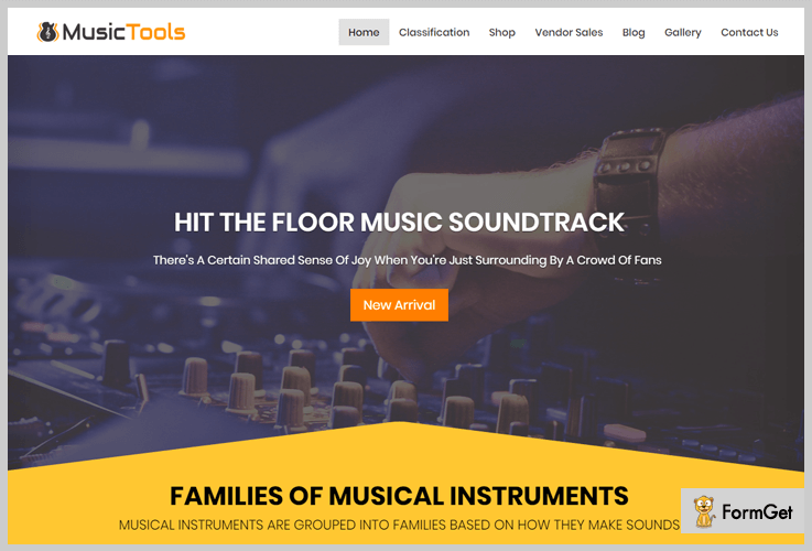 Music Tools Music WordPress Theme