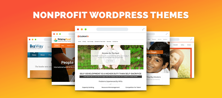 nonprofit wordpress themes