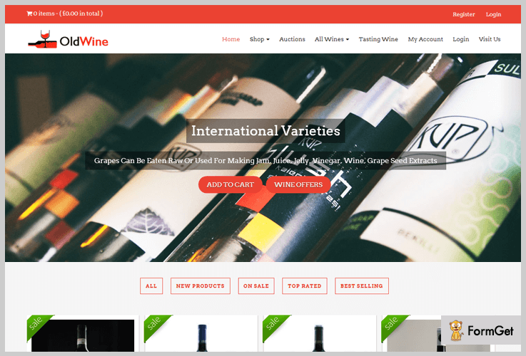 OldWine Wine WordPress Themes