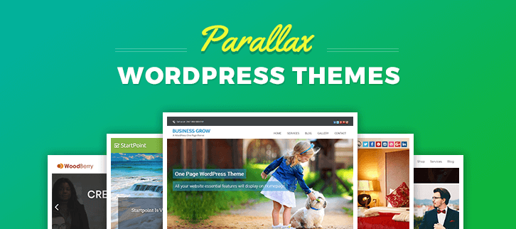 Parallax WordPress Themes