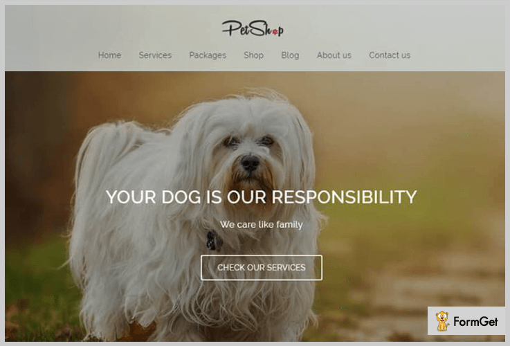 Pet Shop WordPress Theme