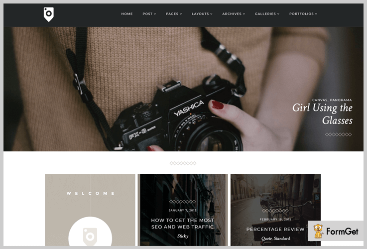 Photoblog WordPress Photoblog Theme