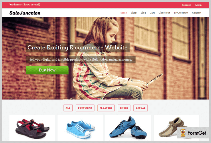 SaleJunction Store WordPress Theme