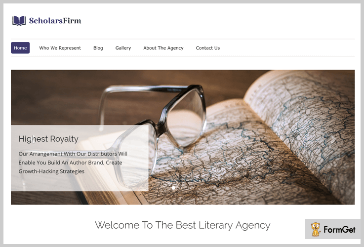 Scholars Firm Creative Agency WordPress Theme