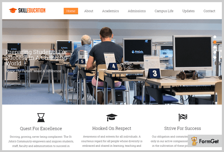 Academic WordPress Theme