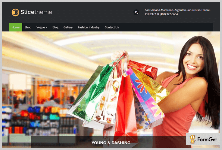 Slice Fast Loading WordPress Theme