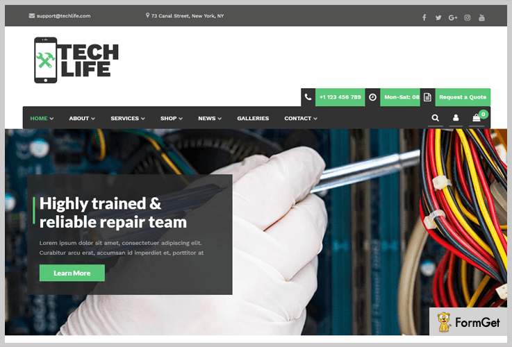 TechLife Tech WordPress Theme