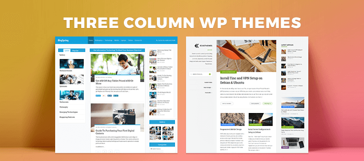 Three Column WordPress Themes