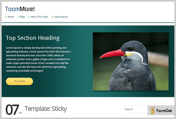 ToomMorel WordPress Theme