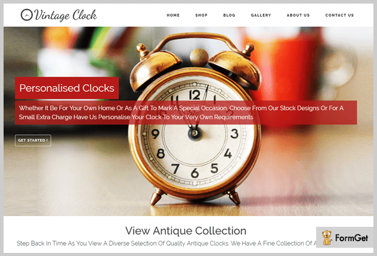 VintageClock Vintage WordPress Theme