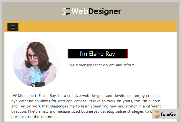 WebDesigner WordPress Theme