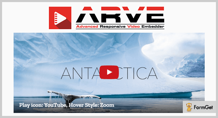 ARVE Video Embedder