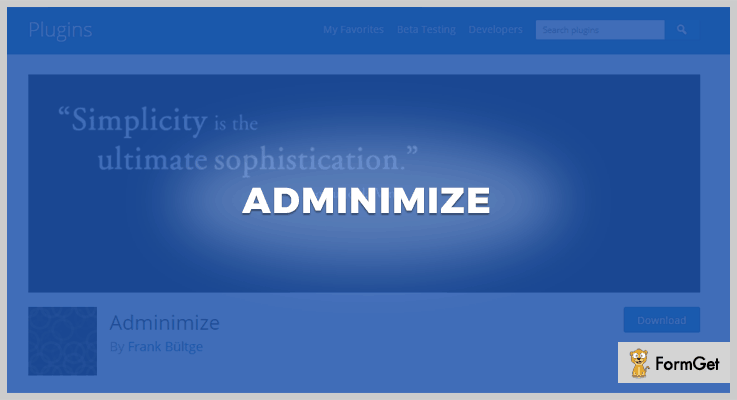 Adminimize WordPress Admin Plugin