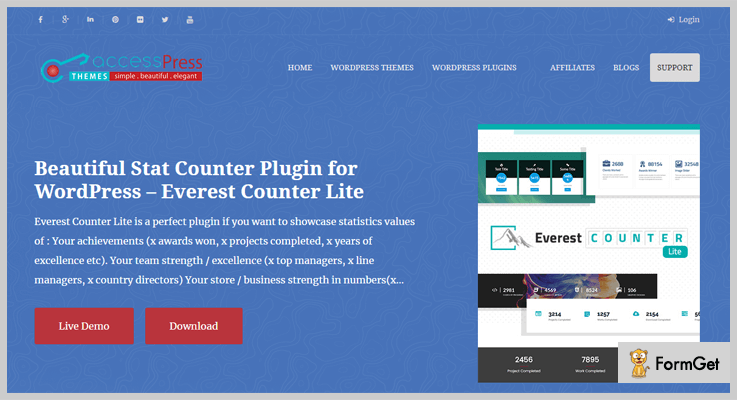 Everest Counter Lite WordPress Stats Plugins