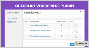 5 WordPress Checklist Plugins 2022 (Free and Paid) | FormGet