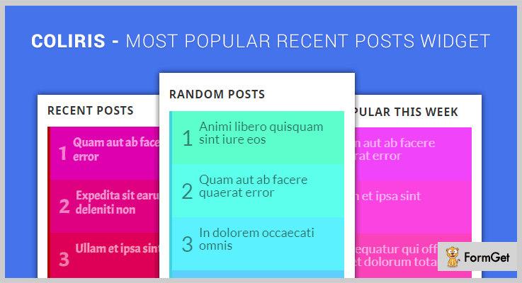 Coliris Popular Post WordPress Plugins