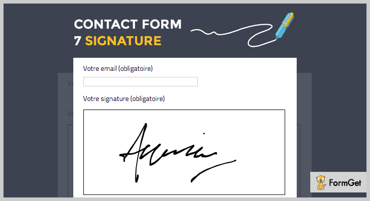 Contact Form 7 Signature Addon WordPress E-Signature Plugins