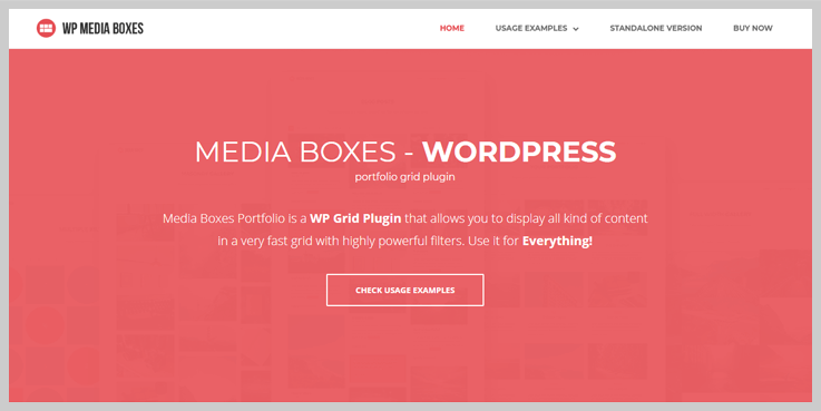 WP Media Boxes Portfolio - WordPress Grid Plugins