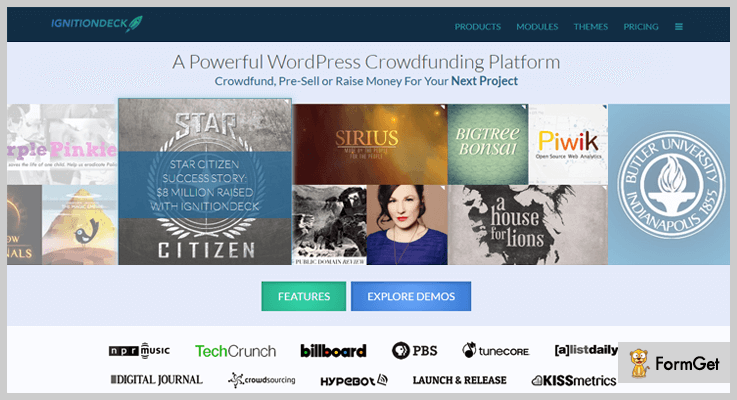 IgnitionDeck Crowdfunding WordPress Plugins