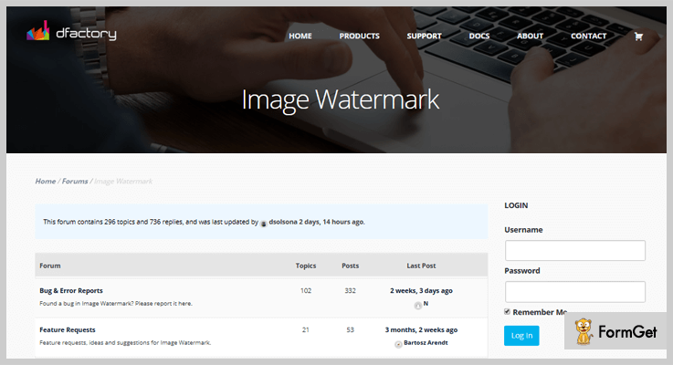 Image Watermark WordPress Plugin