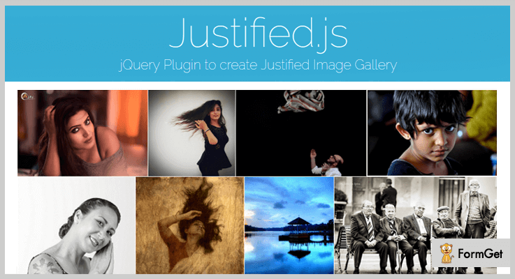 Justified.js jQuery Image Gallery Plugins