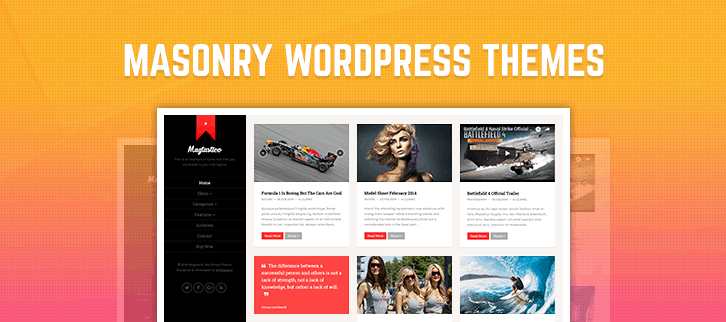 Masonry WordPress Themes