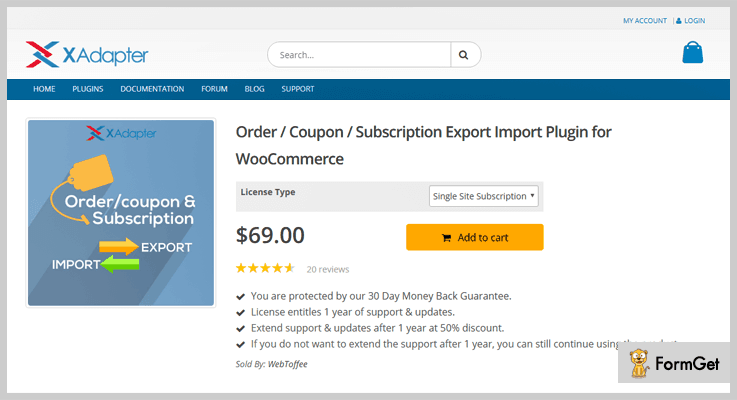 Order, Coupon, Subscriptions Export Import WordPress Coupon Plugin