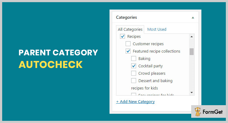Parent Category AutoCheck WordPress Checklist Plugins