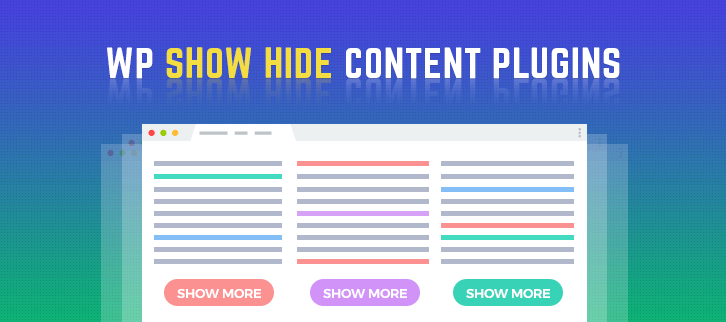 WordPress Show Hide Content Plugins